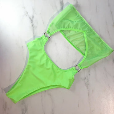 Electric Lime Green // Kylee Bodysuit