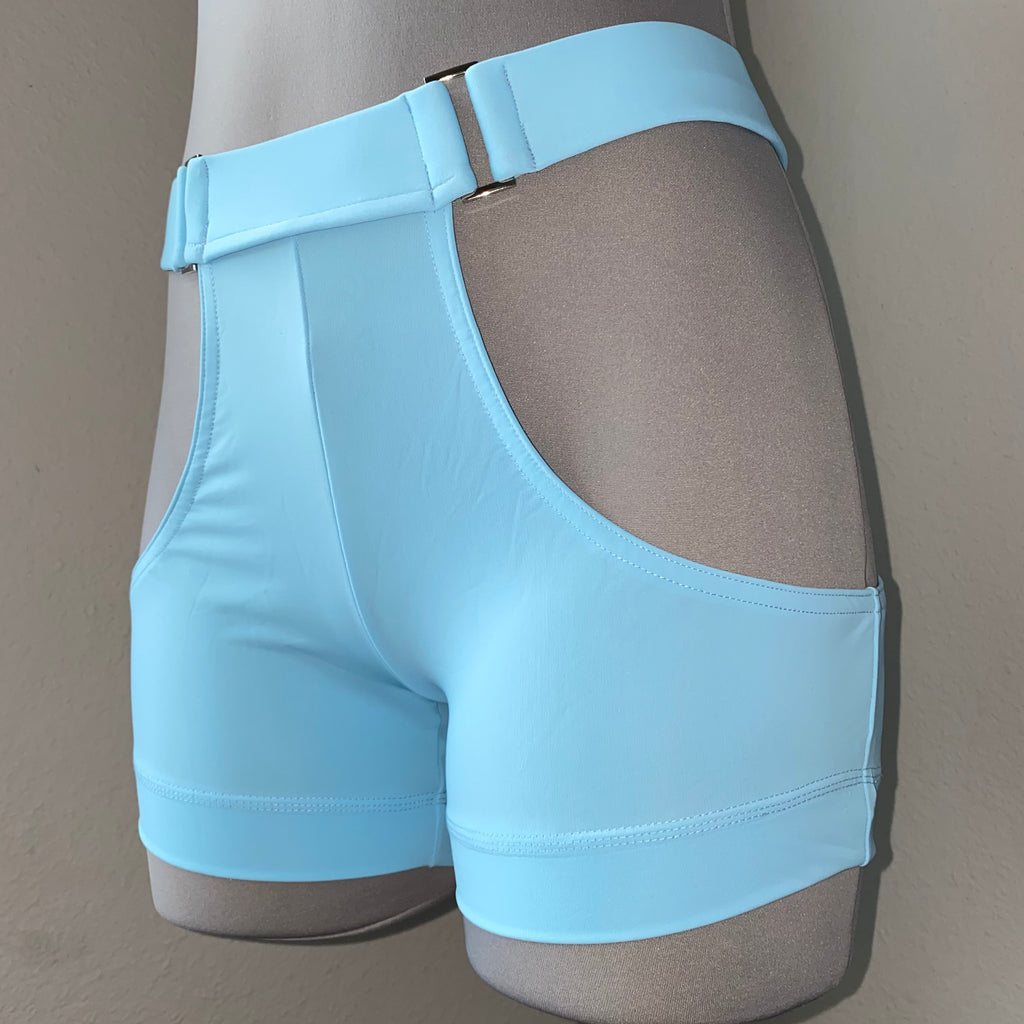 Sky Blue // Biker Shortiez