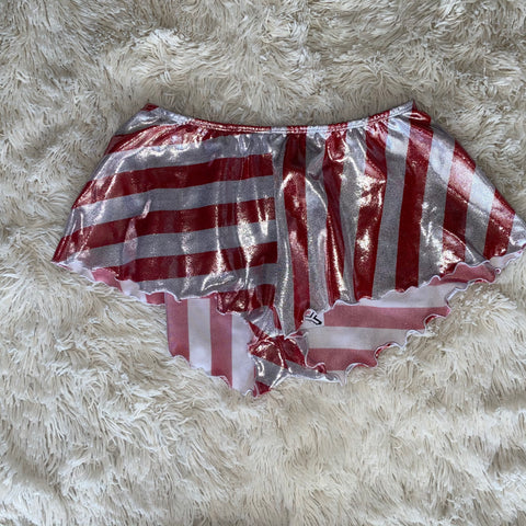 S // Glitter Stripes // Sultry Shortiez